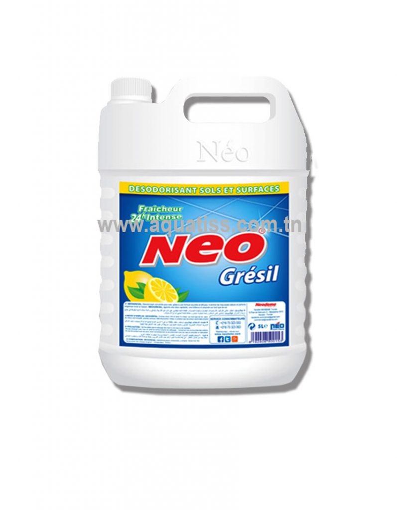 5l Desodorisant Sol Et Sanitaire Neo Aquatiss Tunisie